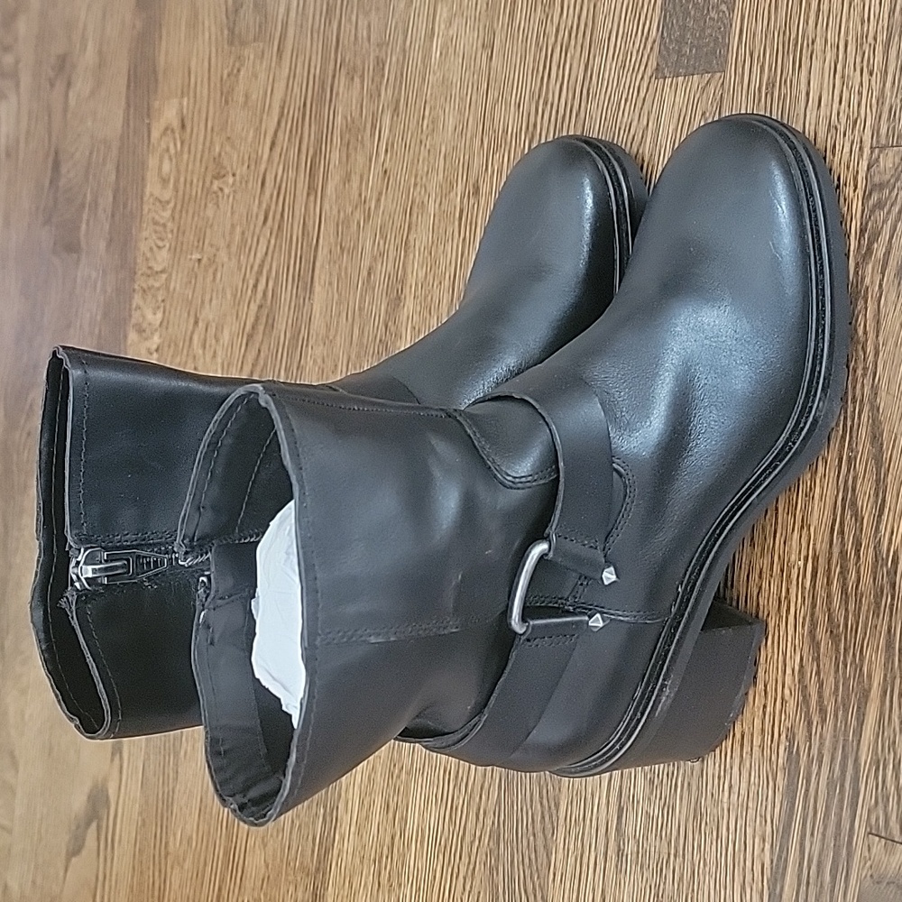 Dolce Vita Black Harness Boots sz 10